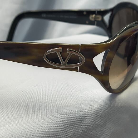 Valentino Garavani Tortoise Shell Sunglasses